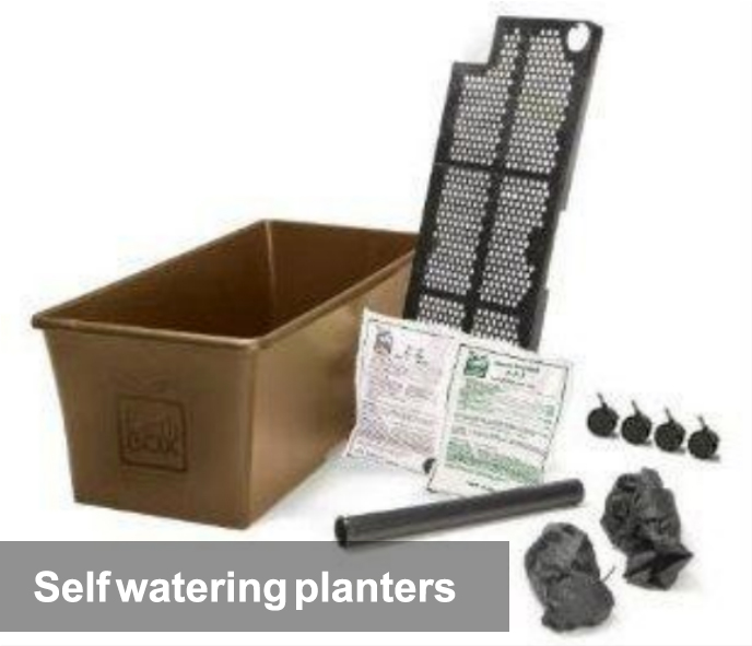 Self-watering-planters